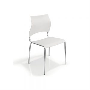 Cadeira Milao Branca 2C017CR01